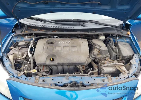 2010 Toyota Corolla Le из США, поврежденный, VIN 2T1BU4EE7AC244664